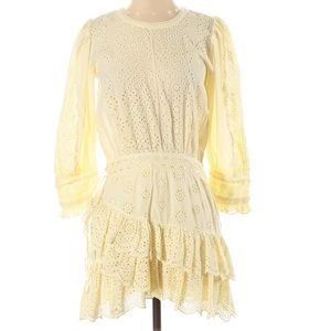 LSF LoveShackFancy yellow dress